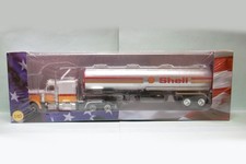 Ixo / Altaya - Camion américain PETERBILT 359 1970 SHELL Semi-remorque BO 1/43