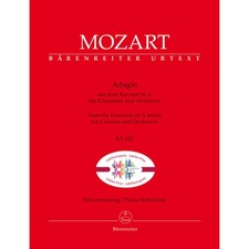 Bärenreiter Mozart: Adagio (KV 622) - Noten Sammlung für Holzblasinstrumente