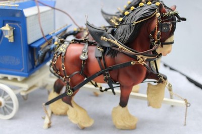 その他 Breyer Delivery Wagon 2405 Horse Team Breyer Delivery Wagon With Team of Clydesdale Horses | eBay