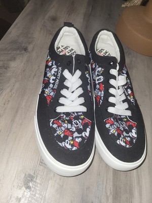 Ground Up Disney Mickey Mouse Lace-Up Skate Shoes Sneakers Sz. 11 1/2  men's 