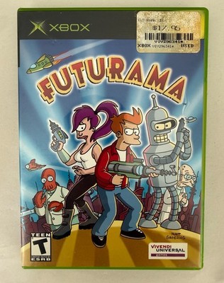 Futurama - Xbox - Not CIB - No Manual - Game and Case - Tested & Working!