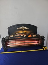 Vintage Dimplex Log Effect Electric Fire Convection Heater 2085w - 240v