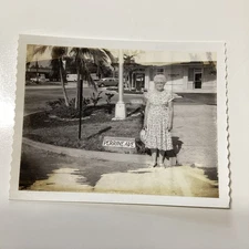 Photo In Perrine (Miami)FL, 1961 Vintage 3x4”photo (VP059)