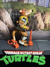 1990 TMNT Wacky Action Creepy Crawlin' Splinter Near Complete