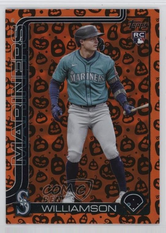 2025 Topps Update Jack-O'-Lantern Foil Ben Williamson #US130 1rv7