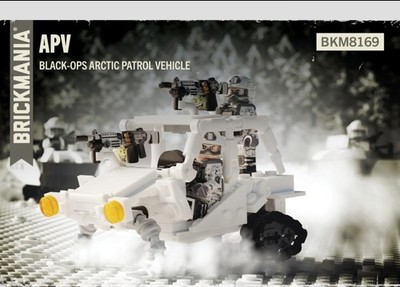 Brickmania APV Black- Ops Artic Patrol Vehicle 