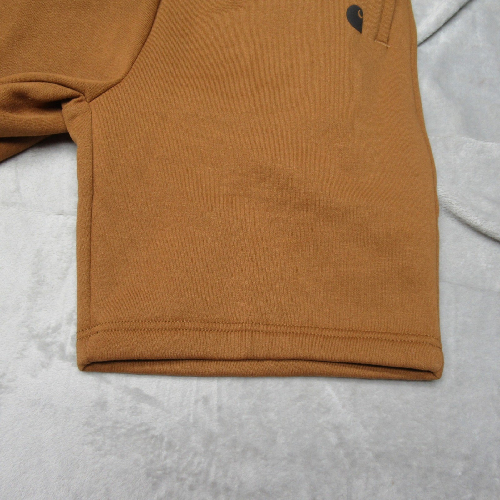 Carhartt Shorts Mens Medium Brown Relaxed Fit Midweight Fleece 105840 $45 NEW thumbnail 9