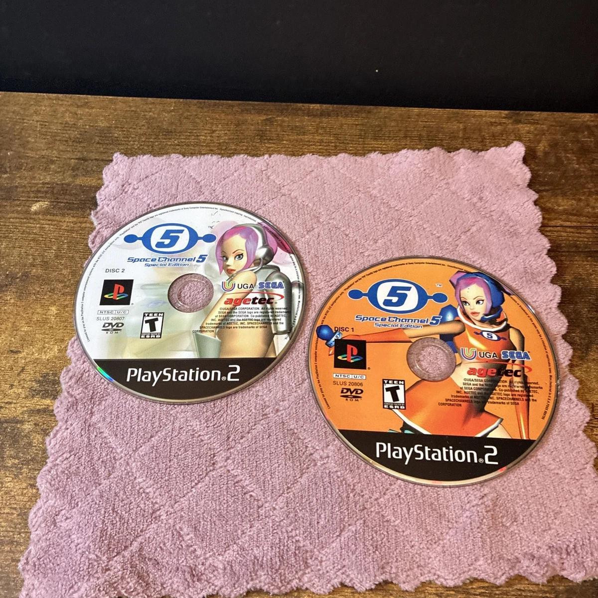 Jeu SPACE CHANNEL 5 Pour PS2 – Bon état, Nickel !