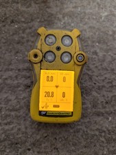 BW GasAlert Quattro Gas Detector 4 Gas Monitor LEL/H2S/CO/O2 GDU Unit Calibrated