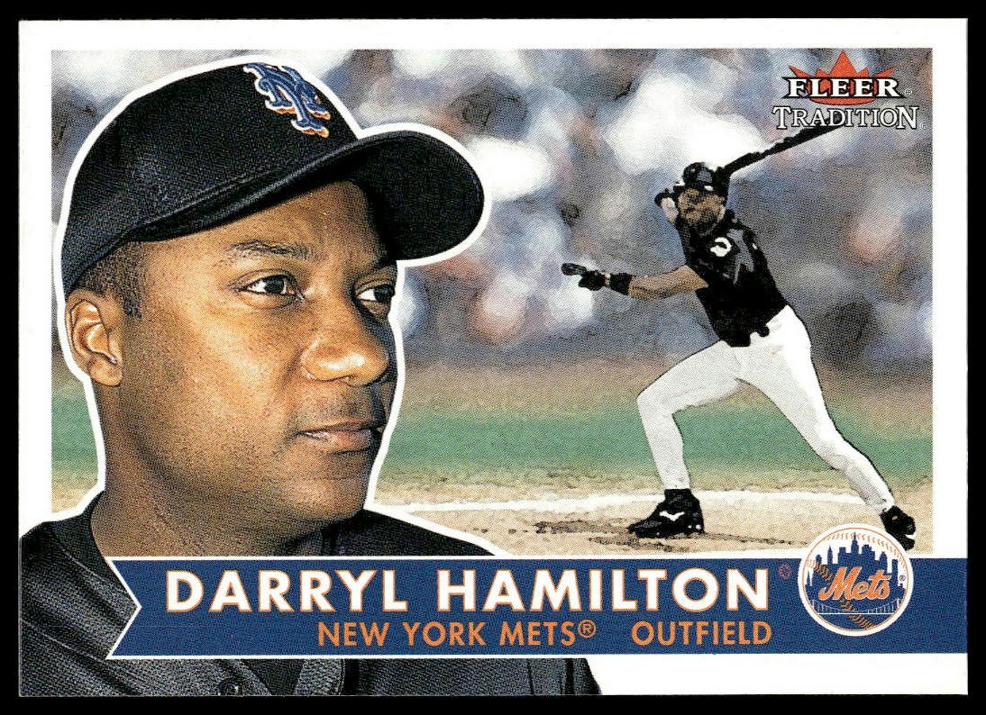2001 Fleer Tradition #4 Darryl Hamilton New York Mets NM+