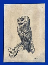 Vincent van Gogh (Handmade) Drawing on antique paper Signed and Sealed.