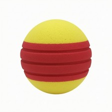 Grooved Foam Ball Quiet Foam Ball with Grooves Lightweight for Beginners