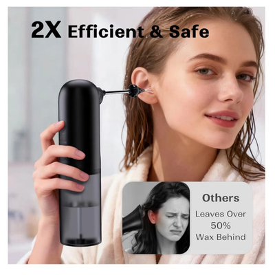 #ad #ad Electric Ear Wax Removal Retractable Water Ear Wax Cleaner Kit 4 Pressure Modes $9.80