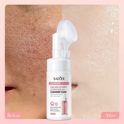 Deep Pore Face Cleanser Foam Oil Control  Moisturizing Wash Gentle Skin Friendly
