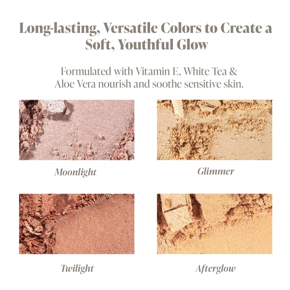 Paleta bronceadora vegana Stargazing para modelar rostros con cuatro tonos versátiles Foto 3 de 4