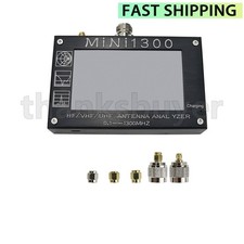 Mini1300 HF/VHF/UHF Antenna Analyzer with 480x272 4.3" TFT LCD Touch Screen