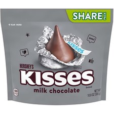 Hershey’s Kisses Milk Chocolate 306g Bag Share Size USA Import