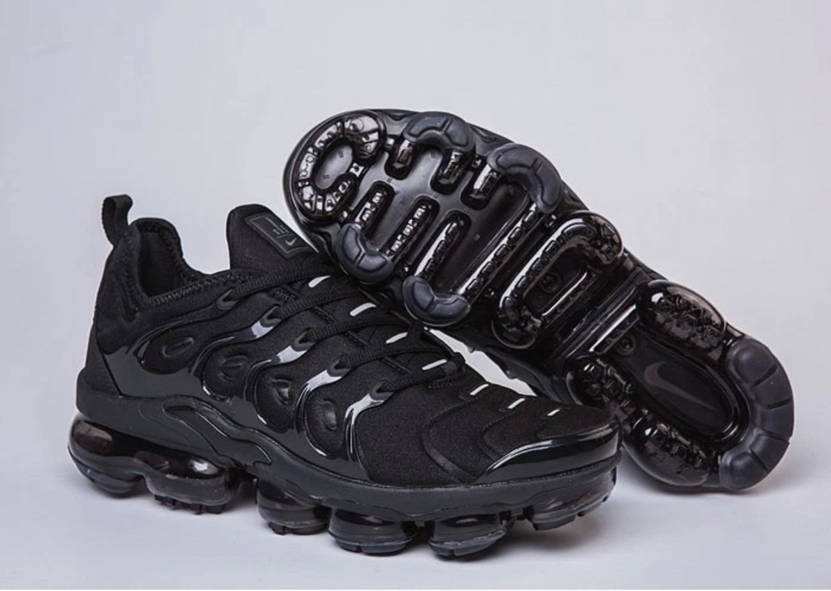 ⭐Nike Air Vapormax TN Plus Triple Black comfortable men's shoes