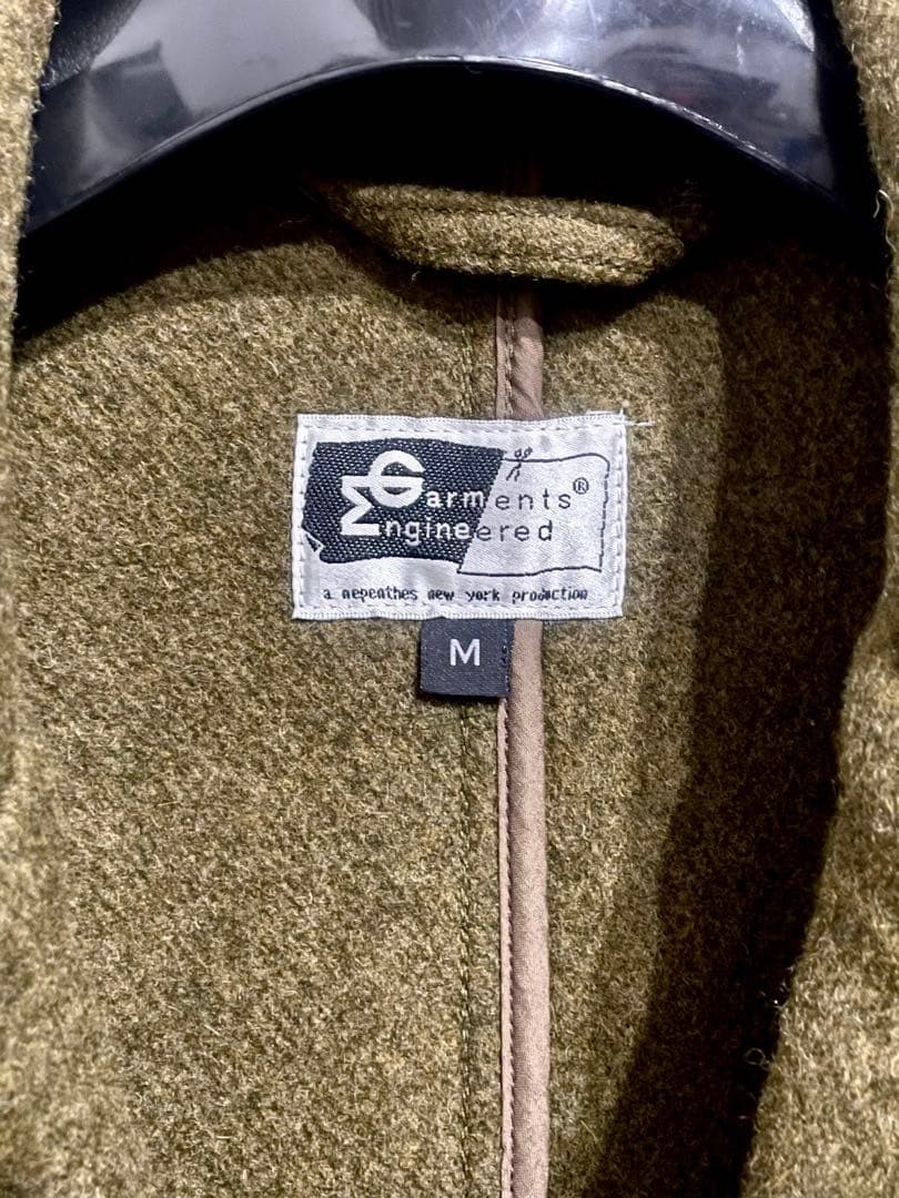 Engineered Garments Wool Jacket M Coat Size 100% … - image 4