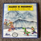 Mario is Missing! (PC CD-ROM Deluxe, 1993) Nintendo IBM Computer Game, Version 1