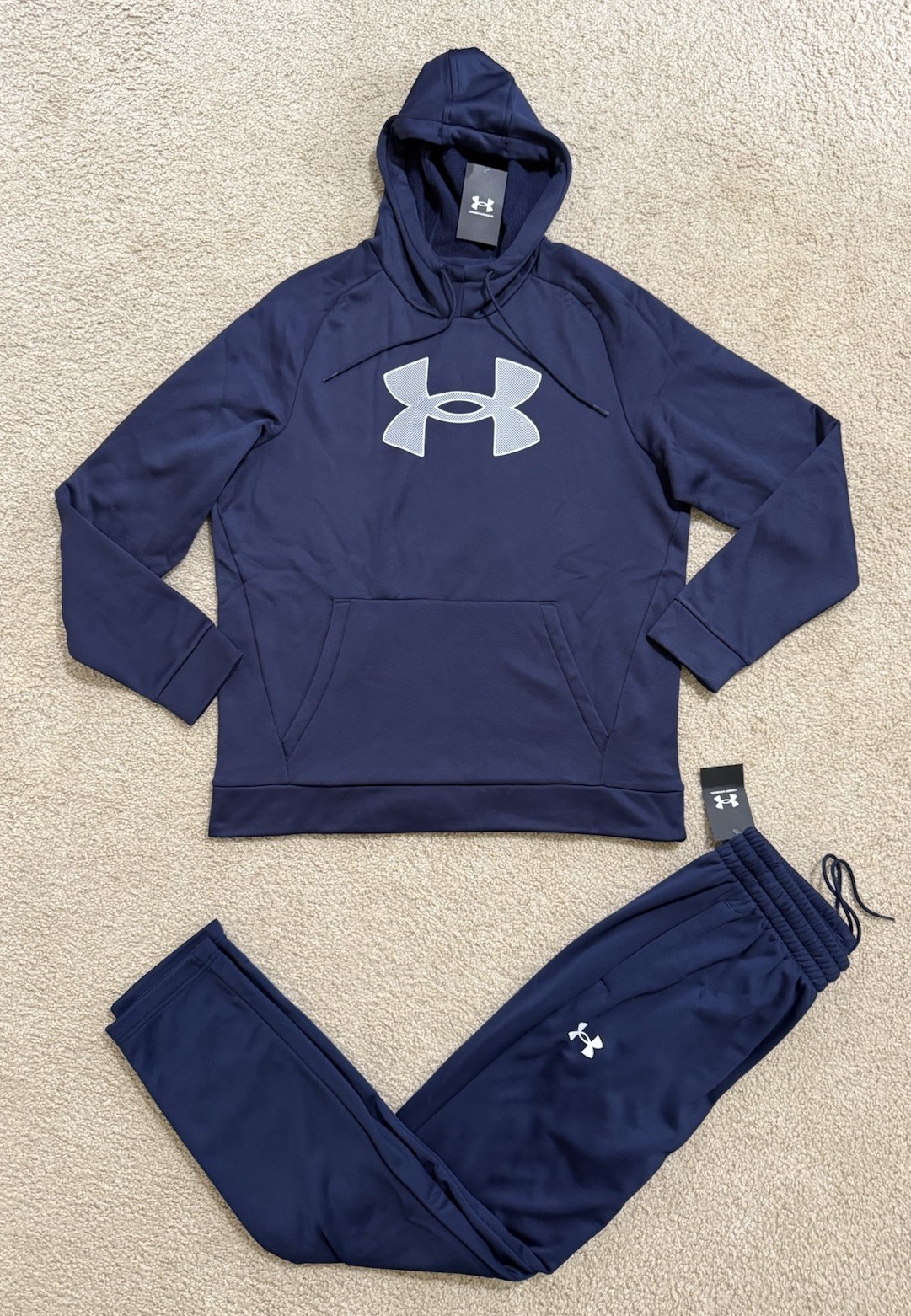 Under Armour UA Rival Men's Fleece Sweatsuit Hoodie & Pants 