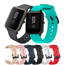 Silicone For Huami Amazfit Bip 20mm Band Replacement Bracelet Smart Watch Strap