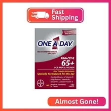 One A Day Proactive 65+, Mens & Womens Multivitamin, Supplement with Vitamin A,