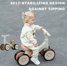 1pc Multifunctional Children'S Walking Cart, Anti Rollover Four-Wheel Balance