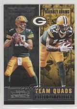 2017 Panini Contenders Team Quads Aaron Rodgers Davante Adams Clay Matthews 0o5