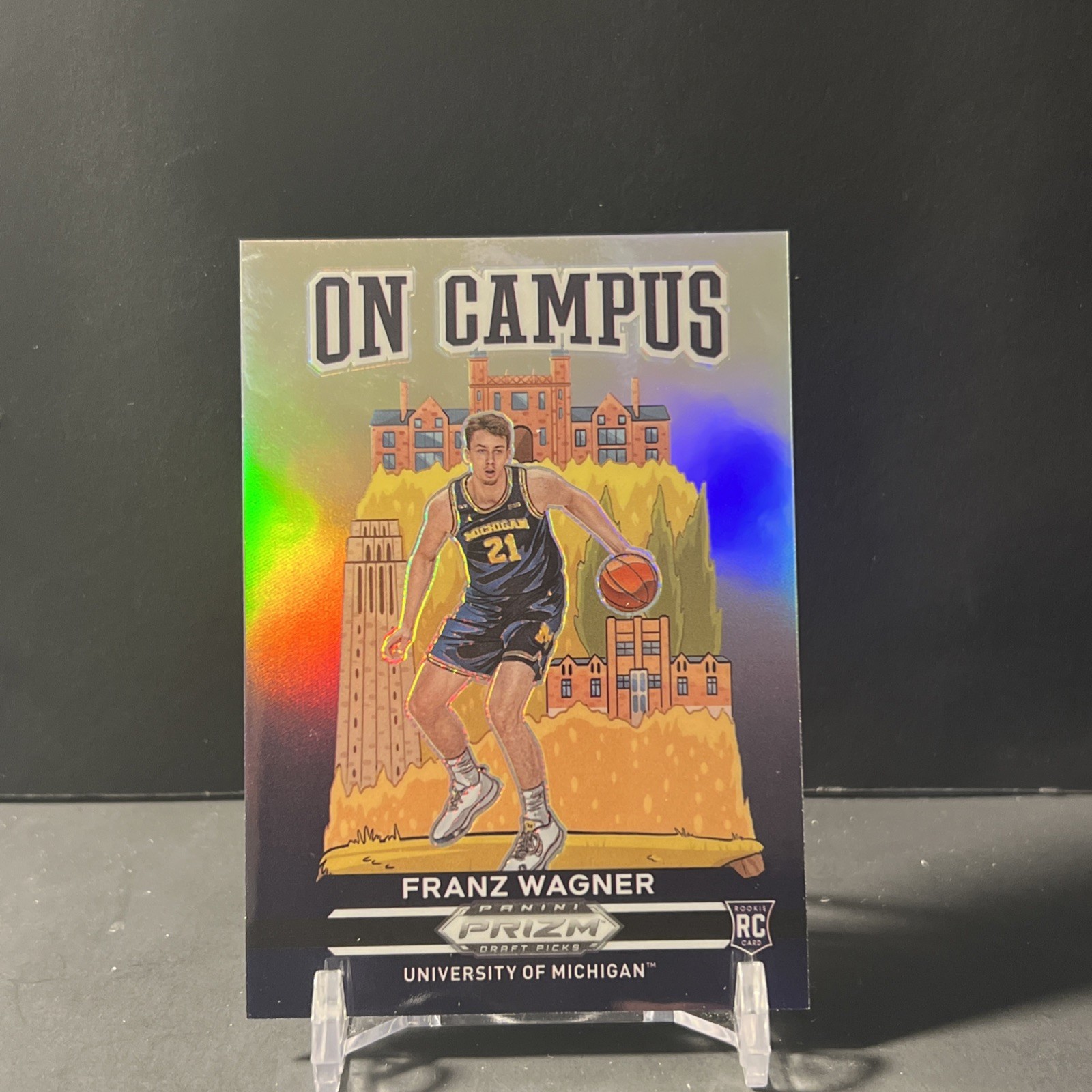 2021-22 Panini Prizm Draft Picks - On Campus Franz Wagner #6 (RC)