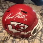 Jared Allen Signed Kansas City Chiefs Football Helmet Autographed BAS