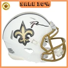 [BIG SALE] Tyler Shough Signed Saints 2025 Alt Speed Mini Helmet