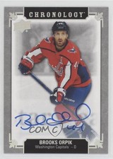 2019-20 Upper Deck Chronology Franchise History Brooks Orpik #FH-WA-BO Auto 0c3