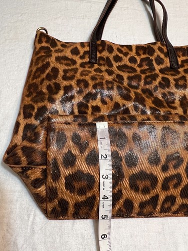 Marni Tasche Ledertasche Leopardenmuster Schultertasche Gold Hardwear - Bild 11 von 11