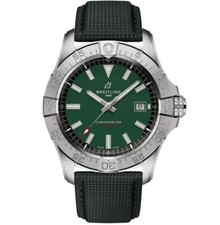 Breitling Avenger Automatic Green Dial Leather 42 mm Men's Watch A17328101L1X1
