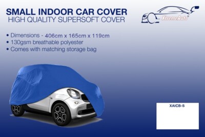 Kleine blaue Indoor Auto Abdeckung Schutz für Fiat 124 Spider 2016-2016