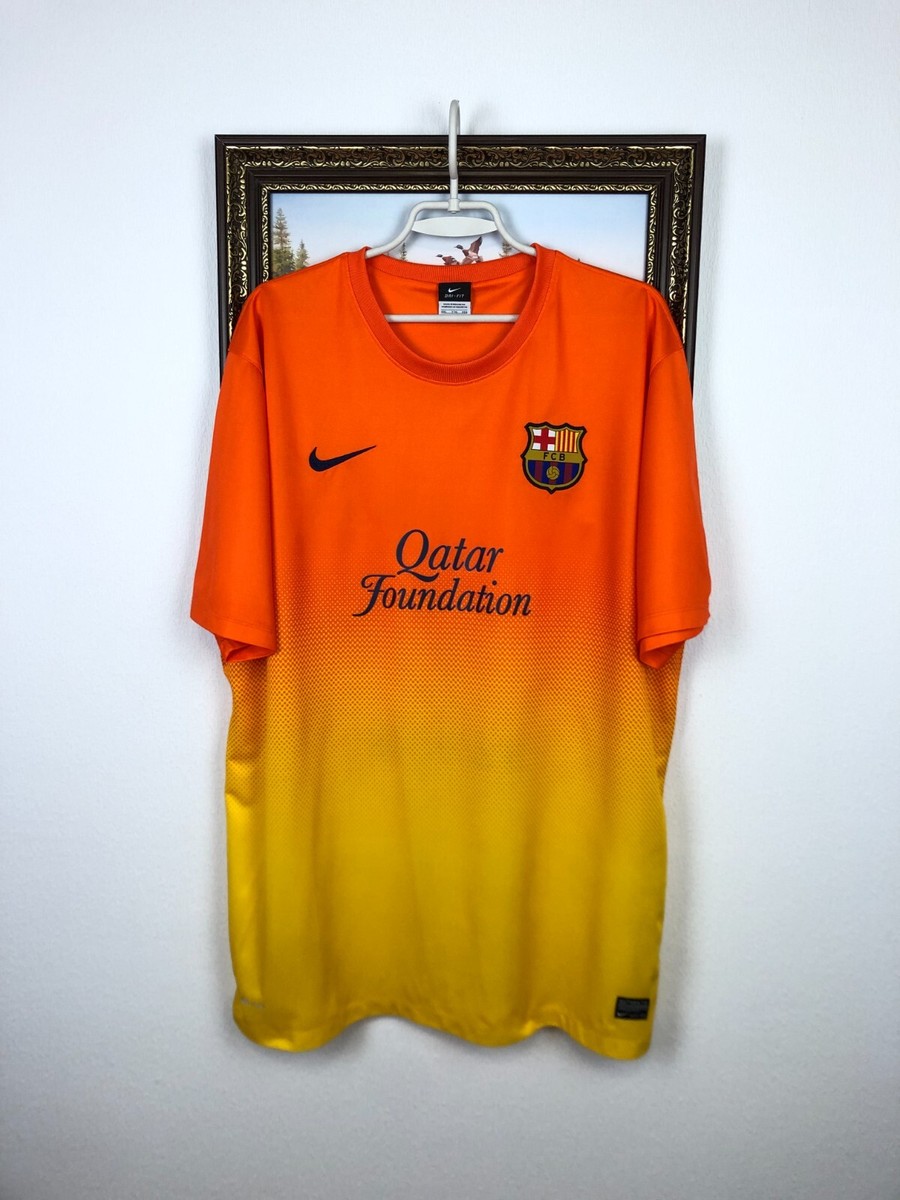Barcelona Away football shirt 2012 Soccer Nike Jersey Mens