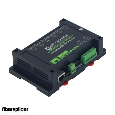Waveshare Industrial 8-Channel Ethernet Relay Module Modbus POE ETH Relay