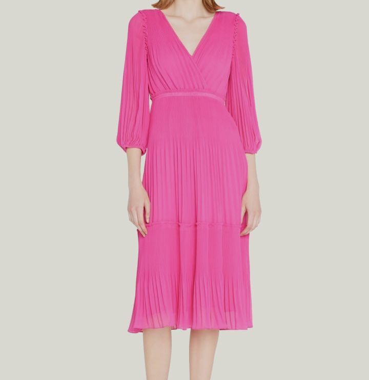open lace back dress Kobi Halperin Bethenny Ruffle Trim Tulip Pink Silk Mini Dress  The Closet  New York