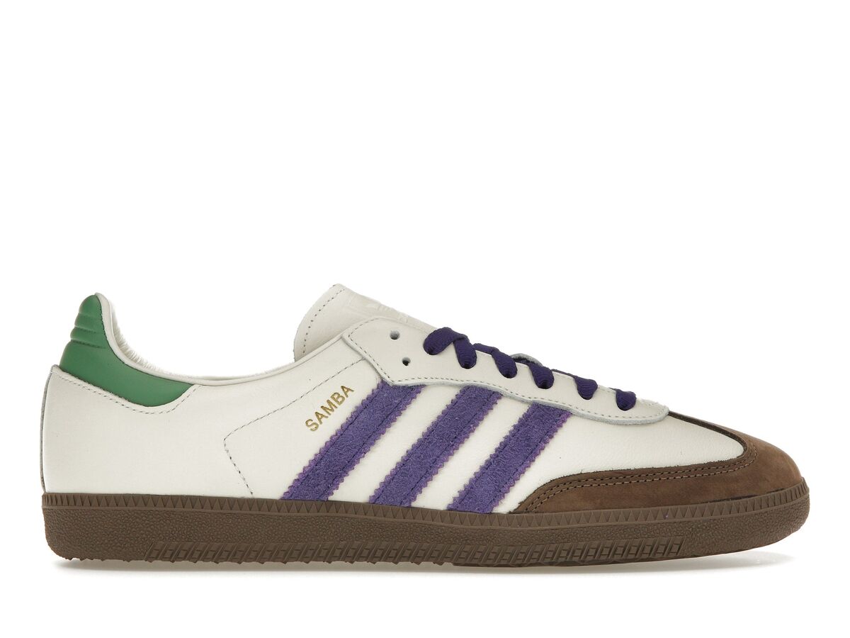 adidas Samba OG Off White Purple Green W - ID8349 | eBay adidas Samba OG Off White Purple Green W - ID8349 | eBay