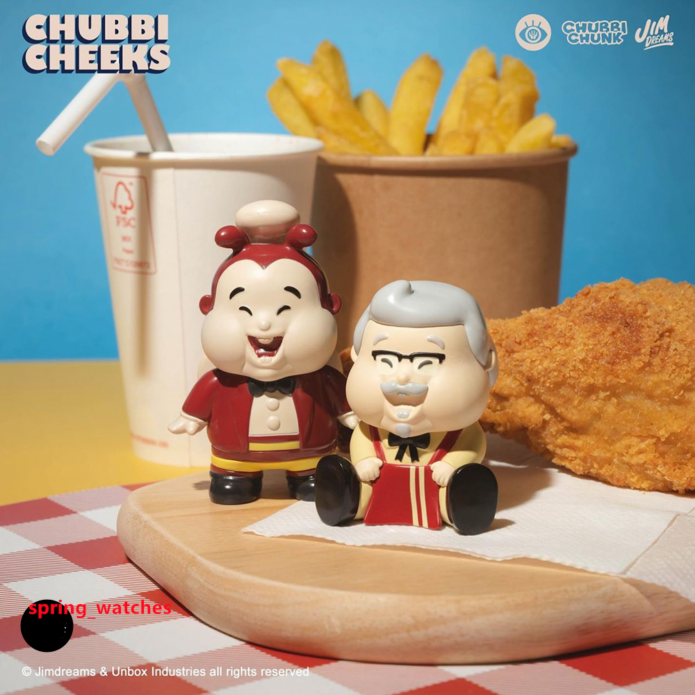 UNBOX CHUBBI CHEEKS Fast Food Friends BB Limited Edition