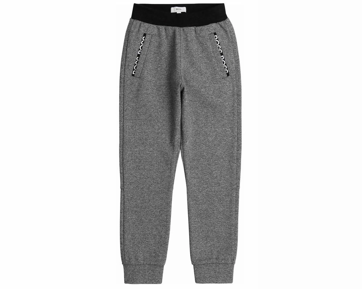 Hugo boss track pants grey outlet