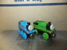 Thomas  Friends Wooden Railway Thomas and Percy Flat Magnet Staples Rare