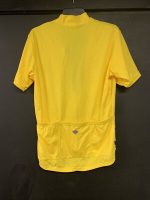 サイクルジャージ　キャノンデール(XL) イエロー(made i n USA ) CANNONDALE HpX Cycling Jersey Bike Shirt 1/2 Zip USA Made