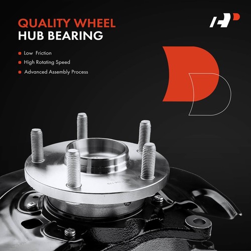 Steering Knuckle & Wheel Hub Bearing Assy Front RH for Toyota Sienna 04-10 AWD - Picture 5 of 9
