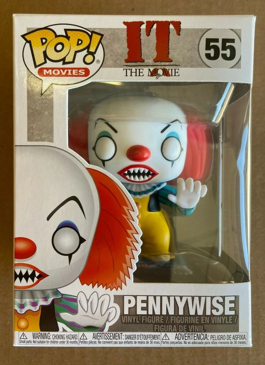 Funko Pop Horror IT 1990 Pennywise Original Clown 55 Figure MIB Tim Curry