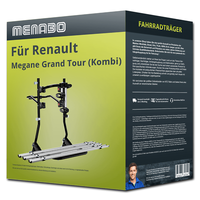 Menabo FahrradträGer Stand Up 3 Schwarz/Silber FüR Suzuki Liana Kombi Typ ER NEU