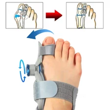 Therapy Bunion Corrector Pain Relief Big Toe Separator Straightener Orthopedic