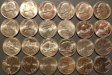 1965-2025 Jefferson Nickel Choice/Gem Uncirculated Complete Date/MM Set 123 pcs.