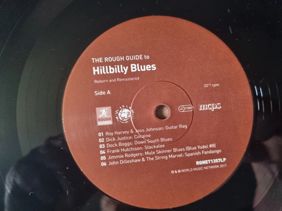 The Rough Guide To Hillbilly Blues (Reborn And Remastered) LP 2017 WMN EX/EX Foto 4 de 4